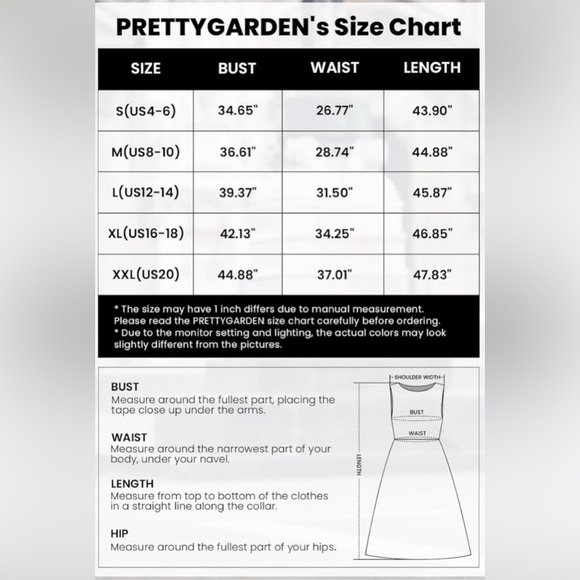 PRETTYGARDEN Women's Green Sleeveless Flared Asymmetrical Dress Plus Size XXL 20 - Picture 9 of 9